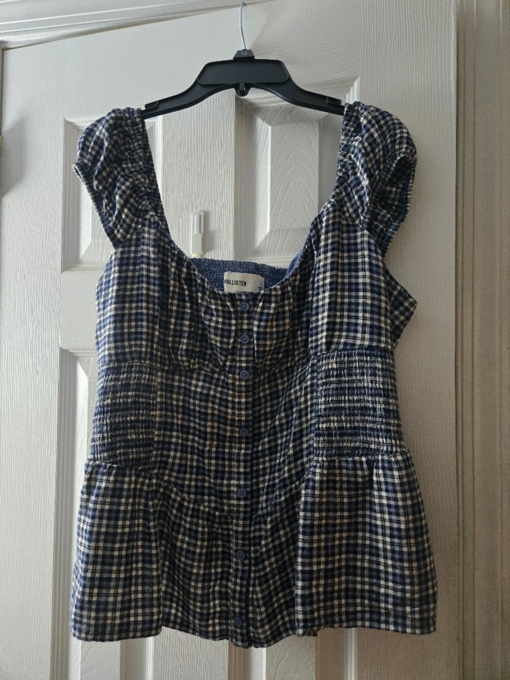 Hollister Sweetheart Peplum Top